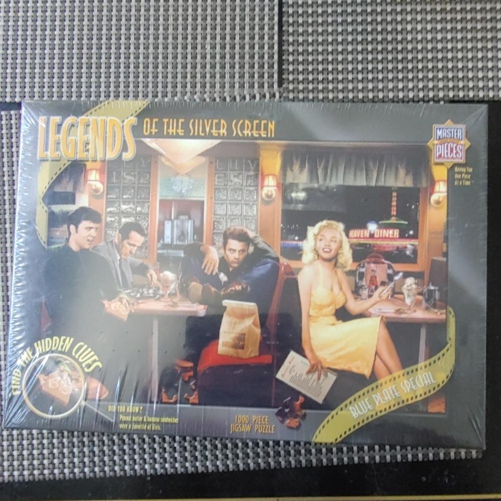 Legends of the silver screen puzzle